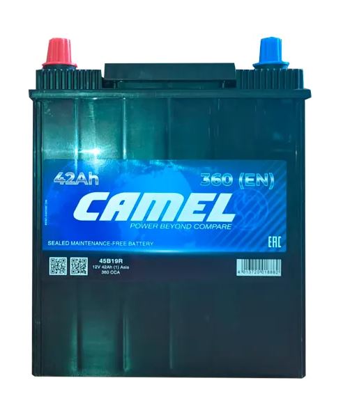 Аккумулятор CAMEL 42 Ач (45 B 19R) (1)