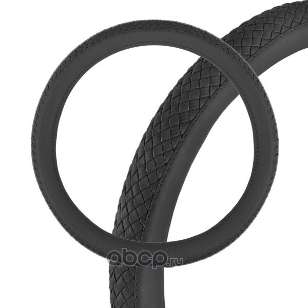 Оплетка SKYWAY экокожа XL Modern- 5  Черная S01102081