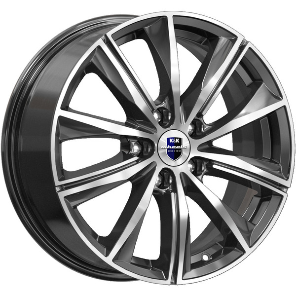 диски КиК АРНАР 7,0xR16 5x100 56,1 45 алмаз_черный