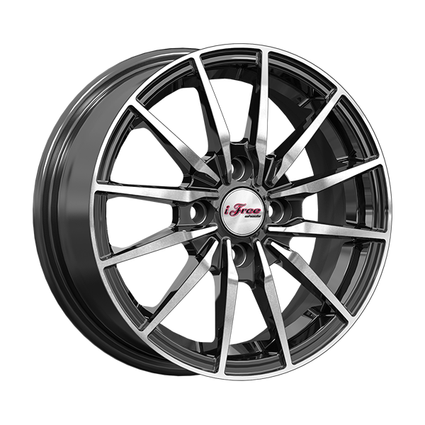 диски IFREE ФИНЧЕР 5,5xR14 4x100 60,1 43 Блэк-Джек