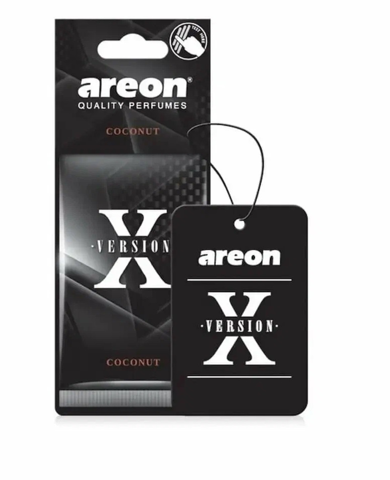 Ароматизатор подвесной сухой AREON X-VERSION Coconut 704-AXV-004