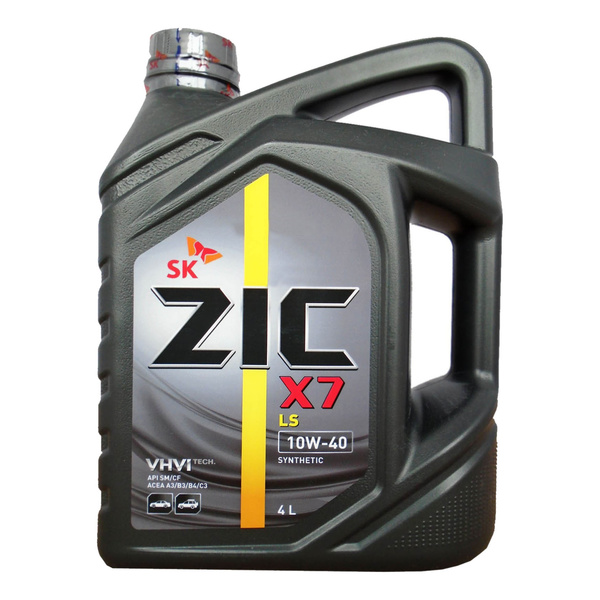 ZIC X7 LS 10W40 4л (синтетика)