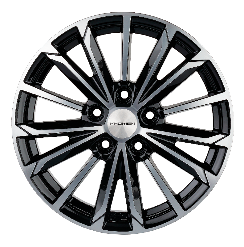 диски KHOMEN KHW1611 (16 ZV Ceed/Cerato/i30) 6,5xR16 5x114,3 67,1 50 BLACK-FP