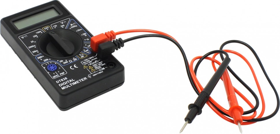 Мультиметр портативный PROconnect M838 (DT838)